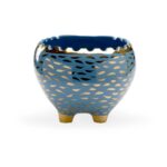 Hedgehog Bowl - Blue/Gold 385170 385170 F
