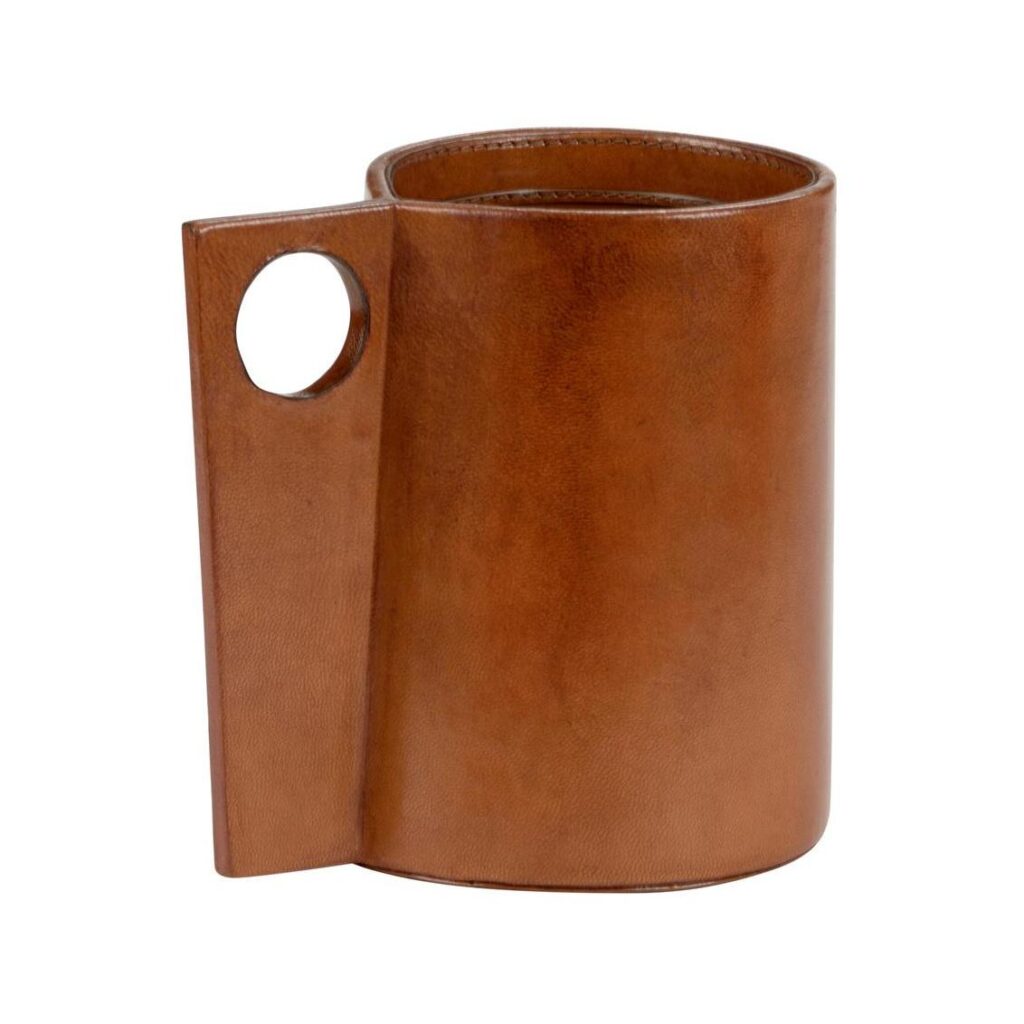 Leather Vase (Sm)