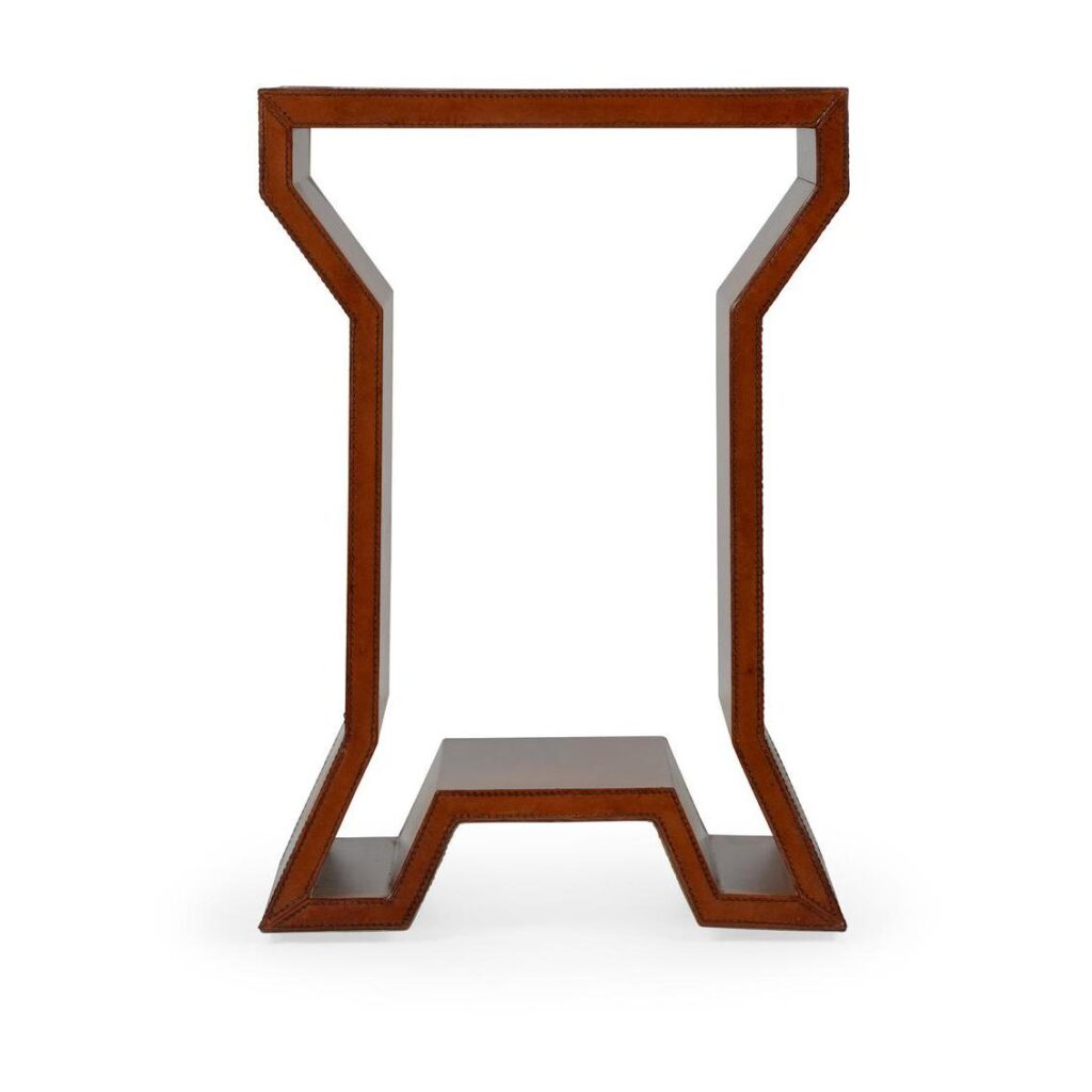 Leather Side Table - Image 2
