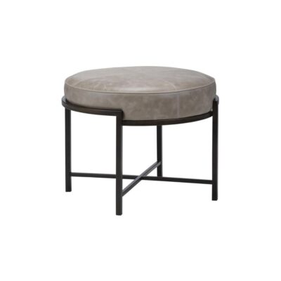 Leather Side Table