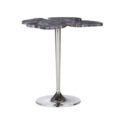 Petal Side Table - Petrified Wood