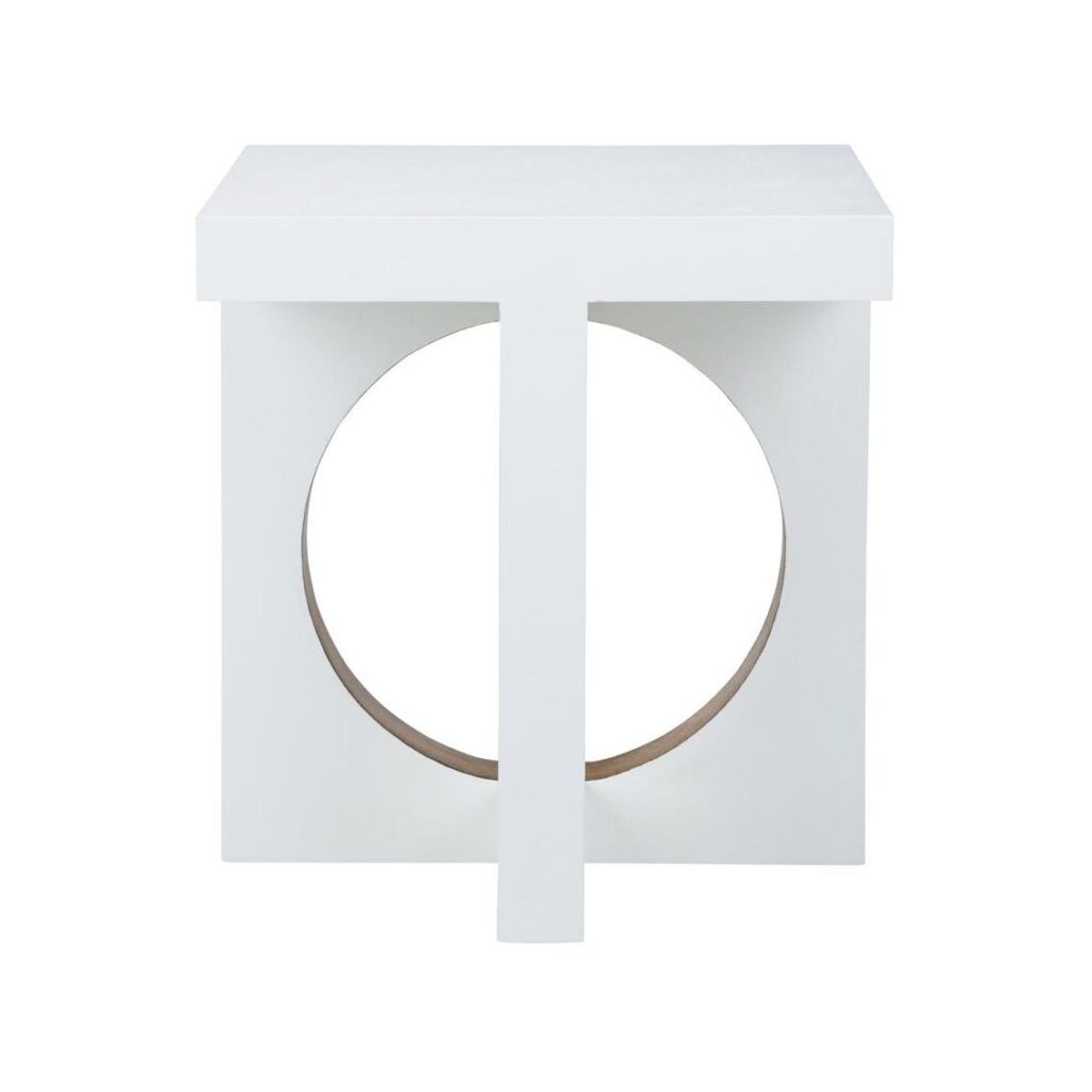 Swoop Side Table - White - Image 2