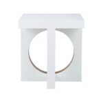Swoop Side Table - White 385354 385354 B