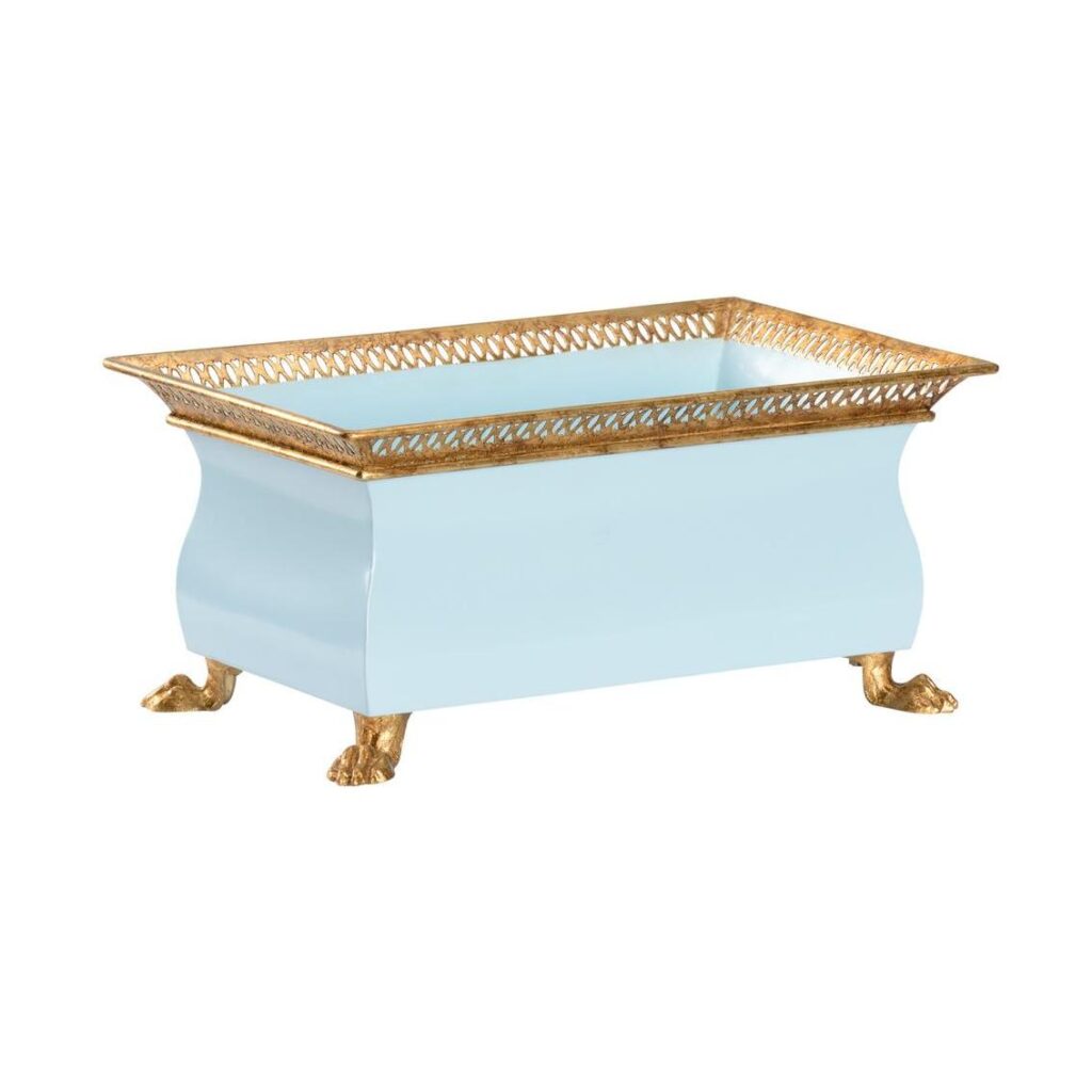 French Planter - Blue (Sm)