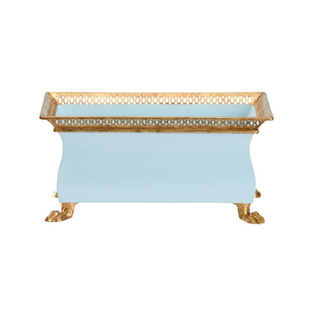 French Planter - Blue (Sm) - Image 3