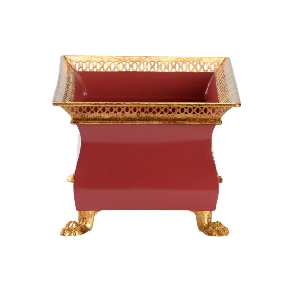 French Planter - Red (Sm) - Image 2