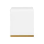 Waterfall End Table - White 385425 385425 B
