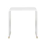 Waterfall End Table - White 385425 385425 C