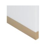 Waterfall End Table - White 385425 385425 D