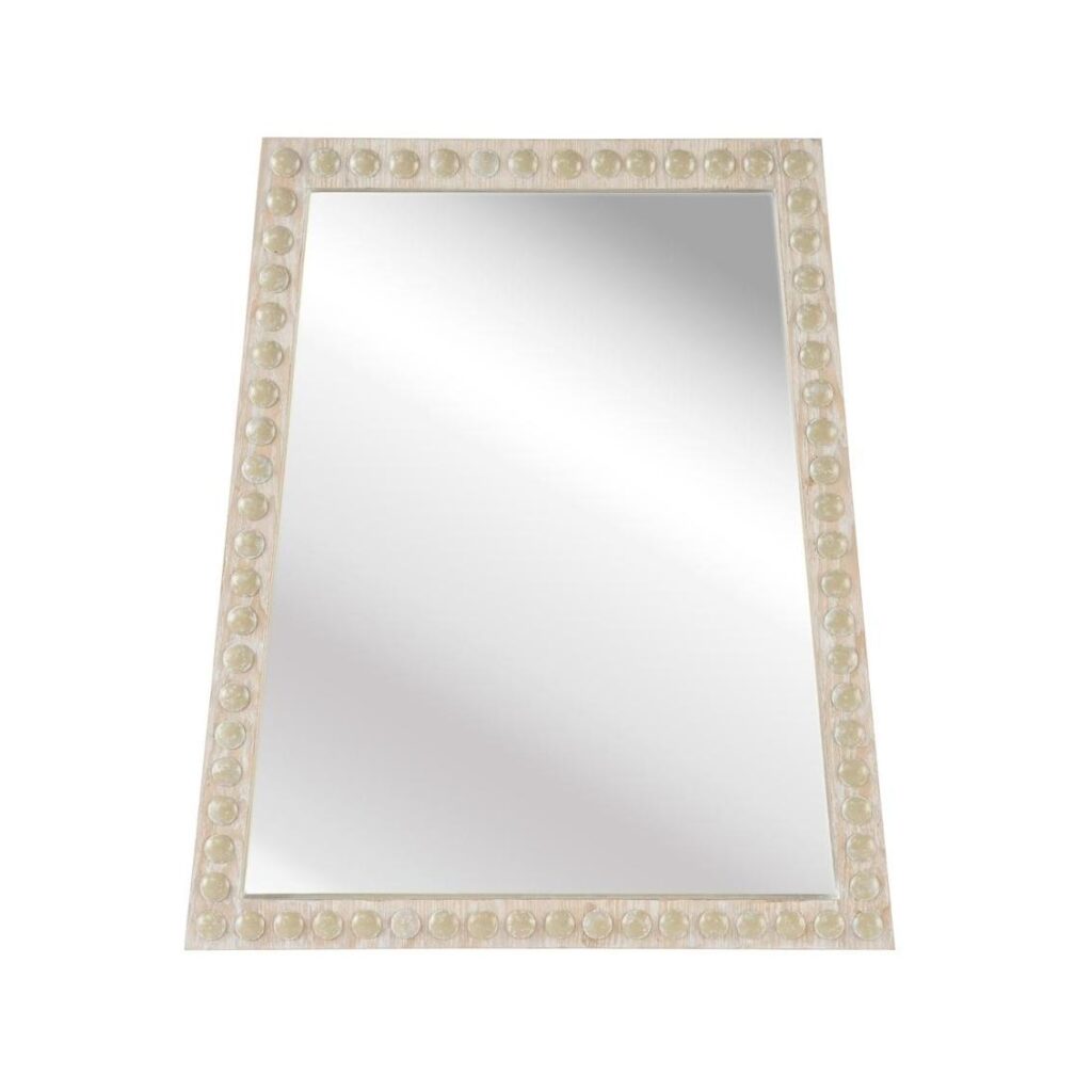 Trapezoid Mirror - Whitewash - Image 2