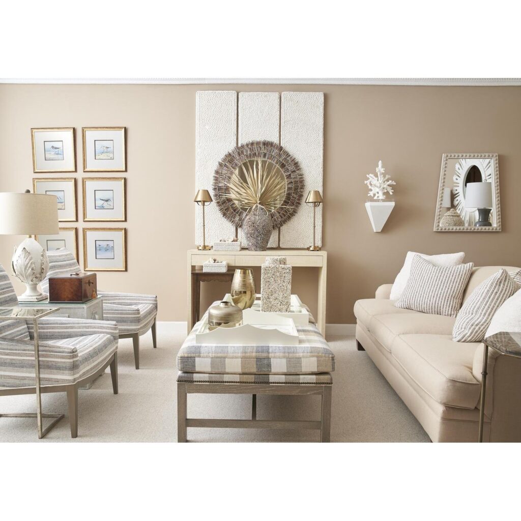 Trapezoid Mirror - Whitewash - Image 3