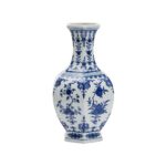 Dynasty Blue and White Flower Vase 385779 385779 D