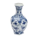 Dynasty Blue and White Flower Vase 385779 385779 E