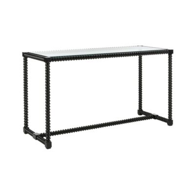 Twisted Console Table - Black