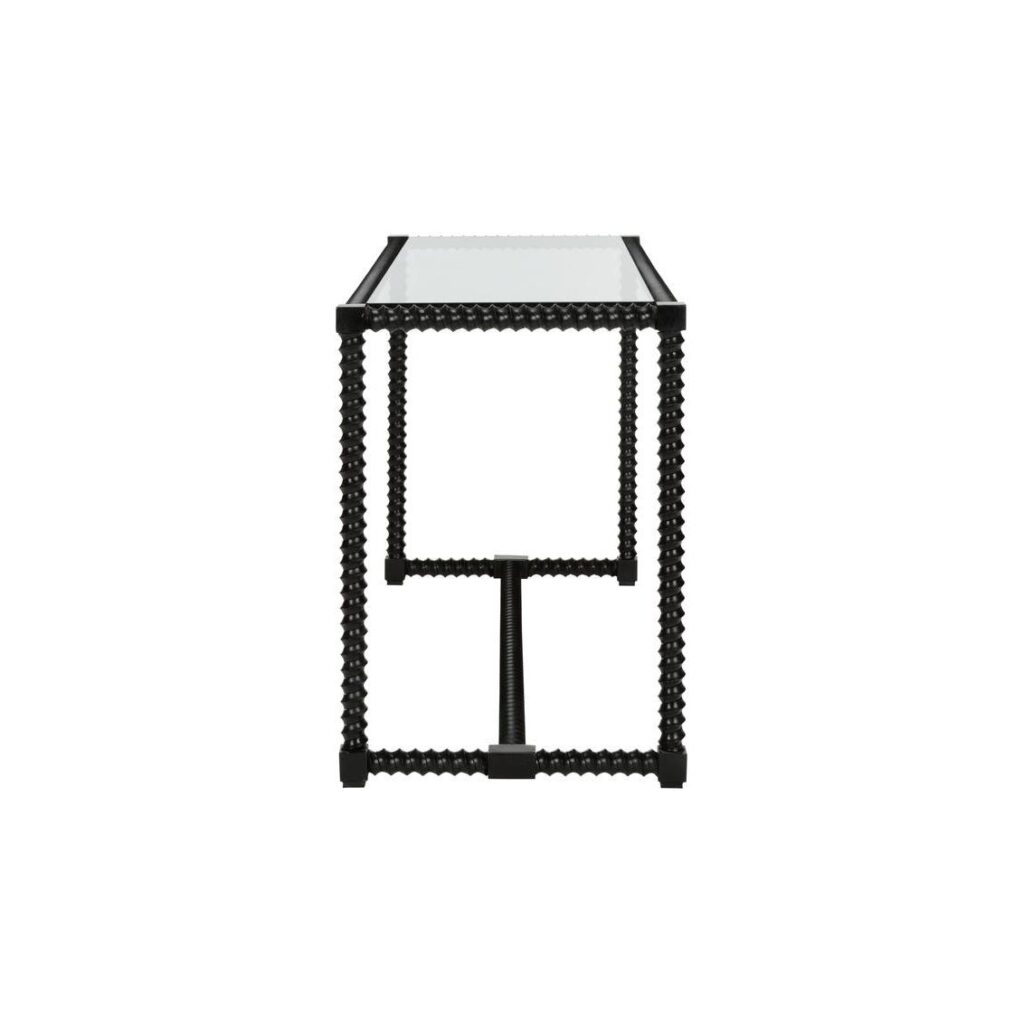 Twisted Console Table - Black - Image 3
