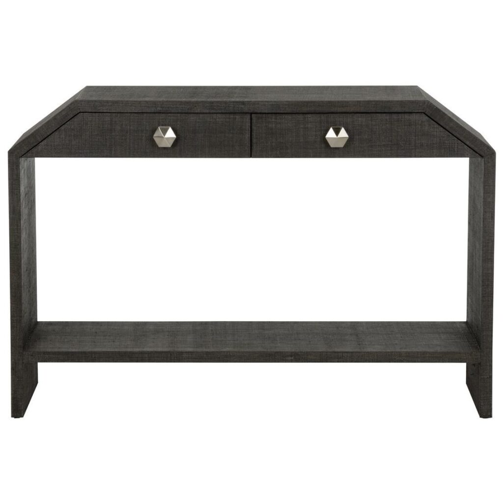 Bend 2-Drawer Console Table - Black - Image 2