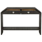 Bend 2-Drawer Console Table - Black 385891 385891 E
