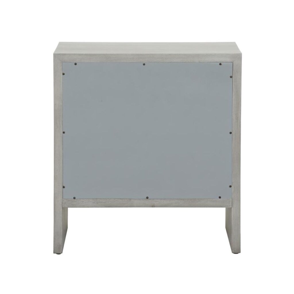 Moxy Bedside Table 2 Drawer - Gray - Image 5