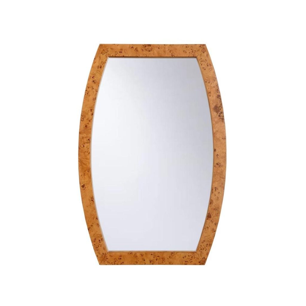 Hewett Mirror- Burlwood