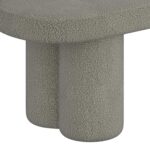 Azoro Bench in Warm Grey Boucle 401-163WGY 401 163WGY 6