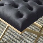 Rada Bench in Black and Gold 401-404BK 401 404BK 4