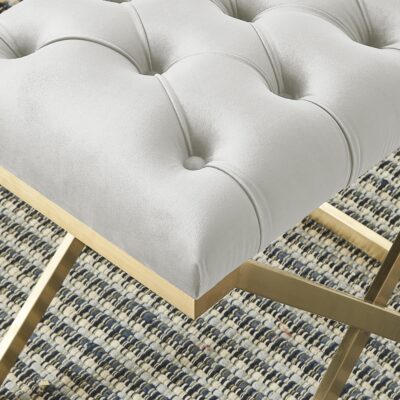Rada Bench in Ivory and Gold 12 Rada Bench in Ivory and Gold 401-404IV 401 404IV 4