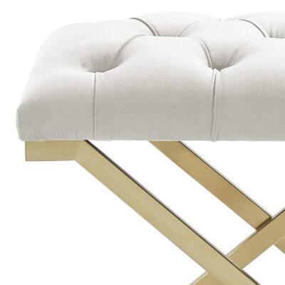 Rada Bench in Ivory and Gold 14 Rada Bench in Ivory and Gold 401-404IV 401 404IV 6