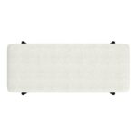 Odell Storage Bench in Ivory & Black 401-550IV 401 550IV 6