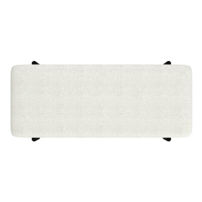 Odell Storage Bench in Ivory & Black 401-550IV 401 550IV 6