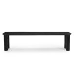 Sangra 71" Bench in Black 401-751BLKLG 401 751BLKLG 4