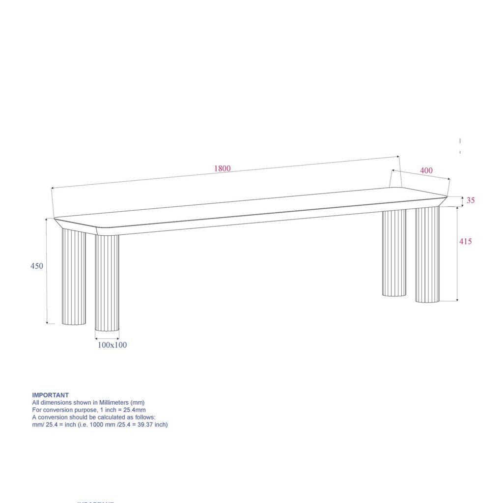Sangra 71" Bench in Natural - Image 8