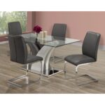 Fabiano 5-Piece Dining Set - Grey 4019 4019 2