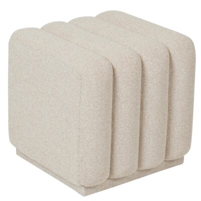 Pollo Square Ottoman in Oat