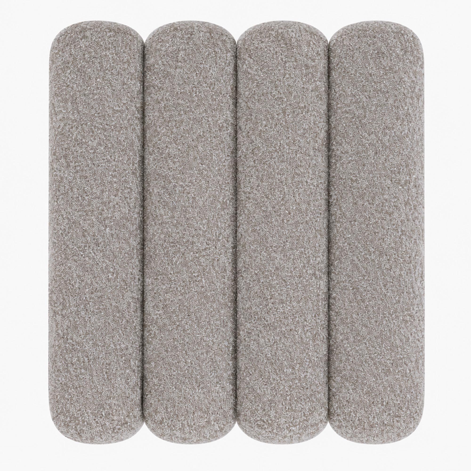 Pollo Square Ottoman in Stone 5 Pollo Square Ottoman in Stone - Image 5
