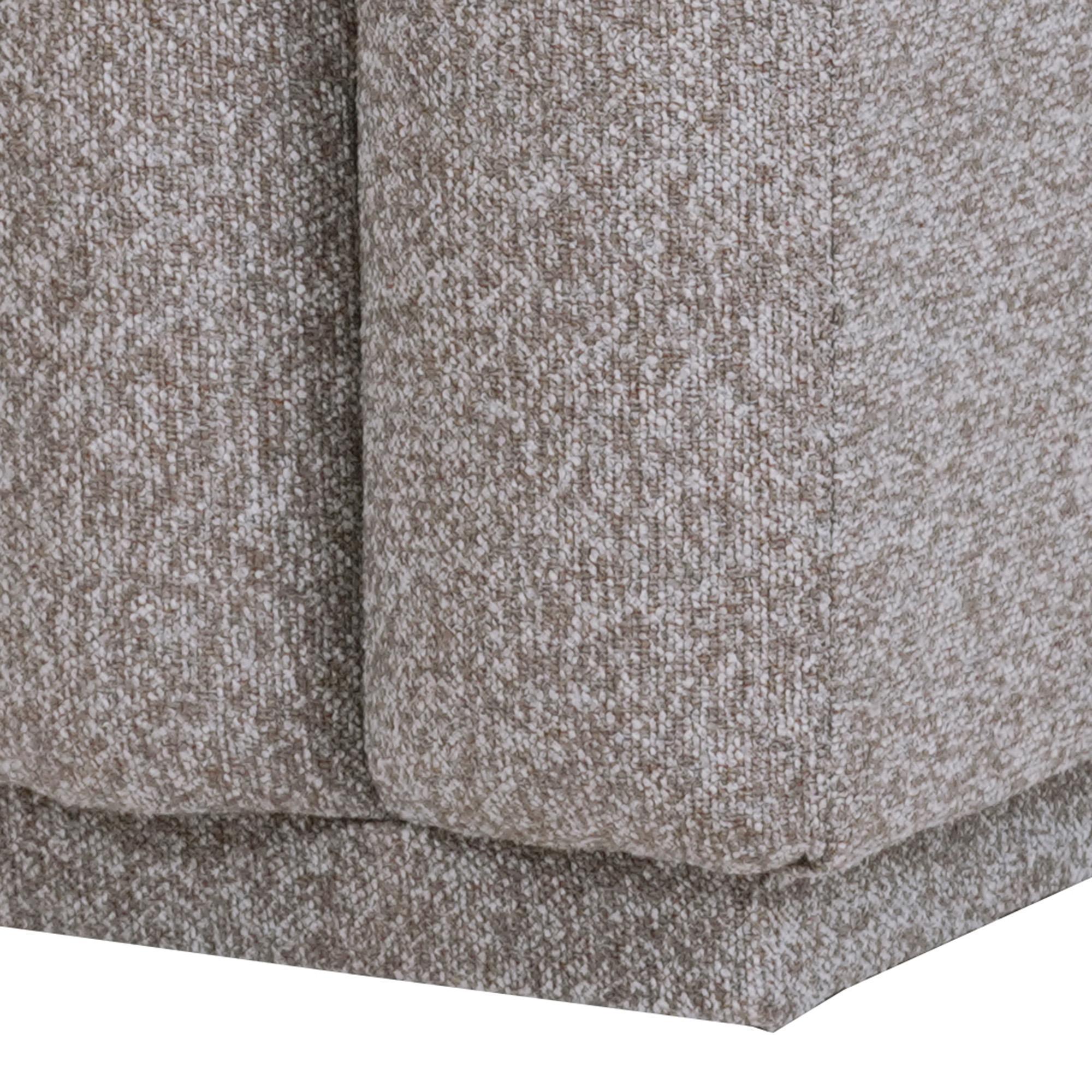 Pollo Square Ottoman in Stone 6 Pollo Square Ottoman in Stone - Image 6