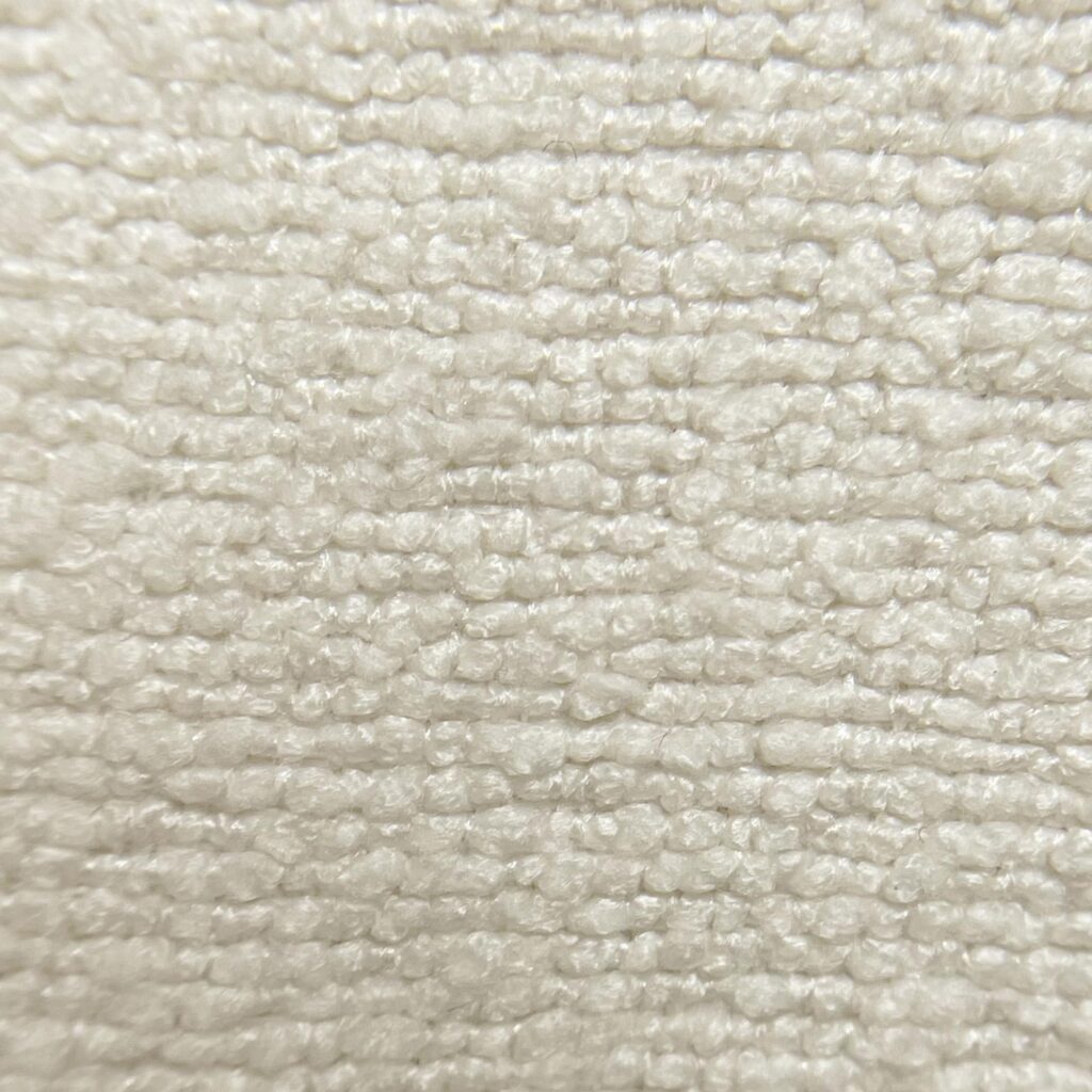 Alya Round Storage Ottoman in White and Natural - Image 7