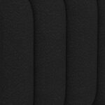 Rigel Small Square Ottoman in Black Boucle 402-133SM_BK 402 133SM BK 6