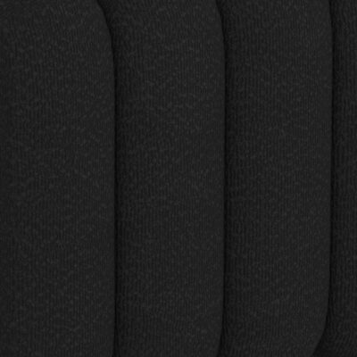 Rigel Small Square Ottoman in Black Boucle 402-133SM_BK 402 133SM BK 6