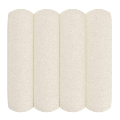 Rigel Small Square Ottoman in Ivory Boucle 402-133SM_IV 402 133SM IV 5