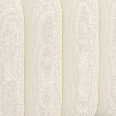 Rigel Small Square Ottoman in Ivory Boucle 402-133SM_IV 402 133SM IV 6