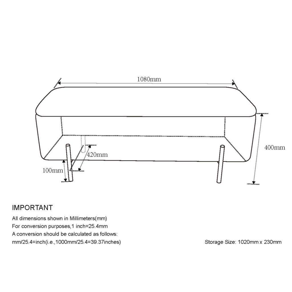 Erzo Storage Ottoman Bench in White and Black - Image 8
