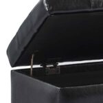 Winston Rectangular Storage Ottoman in Black 402-257BK 402 257BK 5