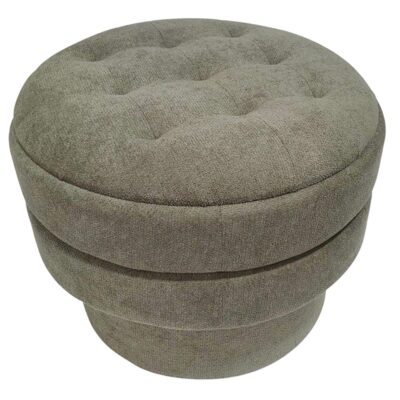 Kepler Round Storage Ottoman in Moss 402-306MOS 402 306MOS 3