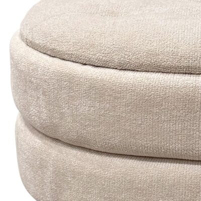 Kepler Round Storage Ottoman in Oat 402-306OAT 402 306OAT 6