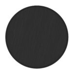 Betsy Round Storage Ottoman with Tray in Beige and Black 402-376BG_BK 402 376BG BK 5