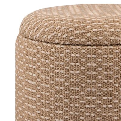 Fenna Round Ottoman in Camel 402-601CAM 402 601CAM 5