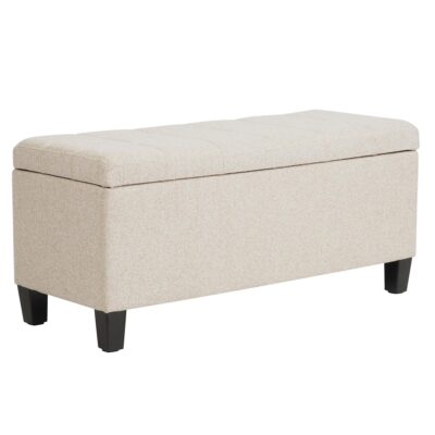 Sonos Storage Ottoman Bench in Oat