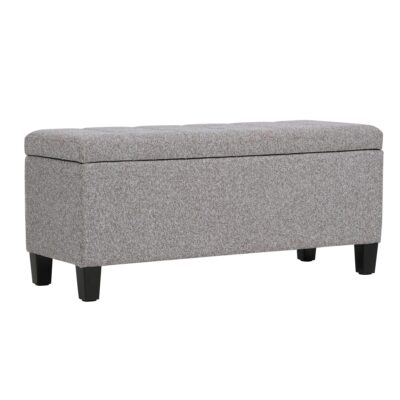 Sonos Storage Ottoman Bench in Stone