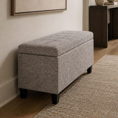 Sonos Storage Ottoman Bench in Stone 402-696STN 402 696STN 1