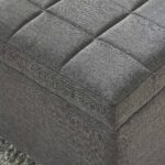 Lila Rectangular Storage Ottoman in Grey 402-777GY 402 777GY 3